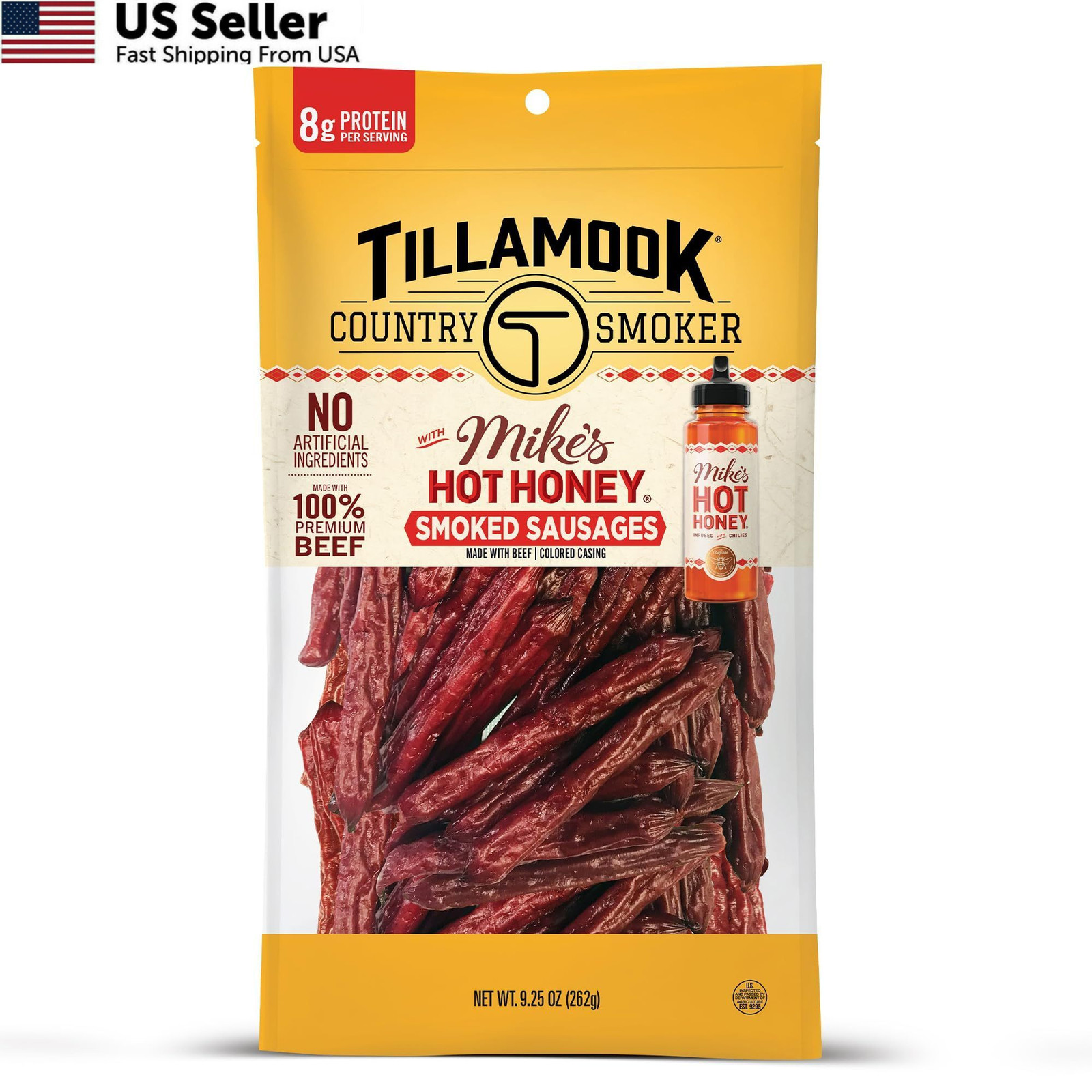 Tillamook Country Smoker 100% Premium Beef Smoked 9.25 Ounce (Pack of 1)