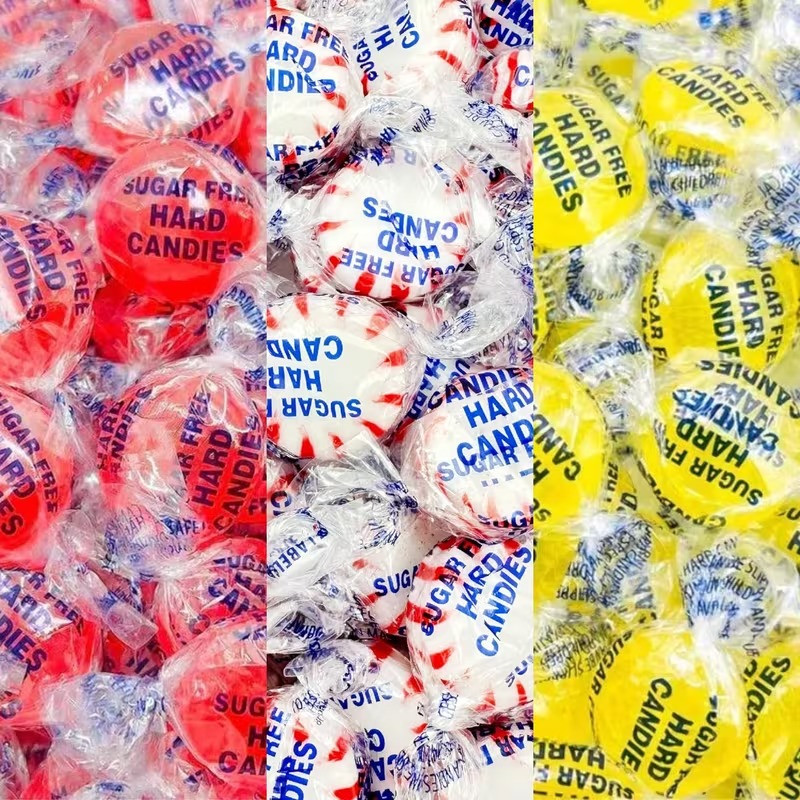 Sugar Free Candy Mix 1.5 LB / 3LB – Peppermint Starlight, Cinnamon & Lemon Drops