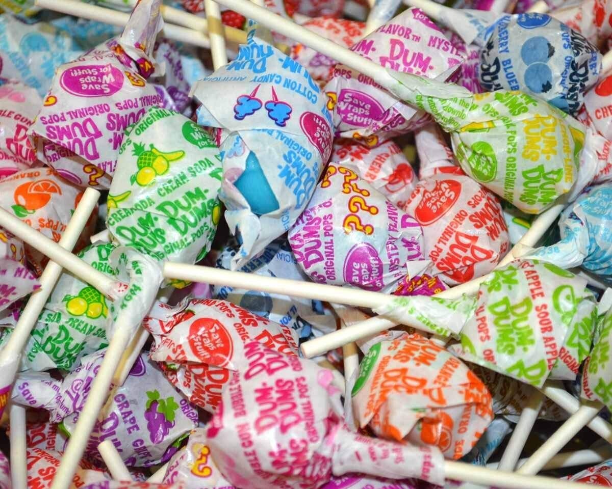 Dum Dums Lollipops, 5 lbs. ~ YANKEETRADERS® ~ FREE SHIPPING