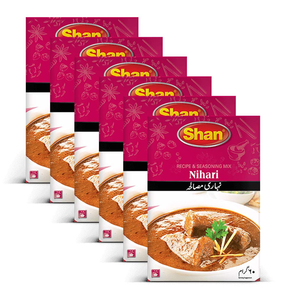 Nihari Recipe and Seasoning Mix 2.1 Oz (60G) – Spice Powder for Slow Cooked Trad