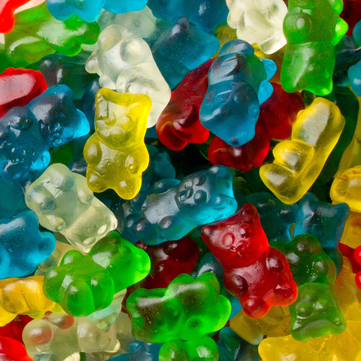 Assorted Gummy Bears , Mix Flavors Gummy Bears ( 12 Flavors )