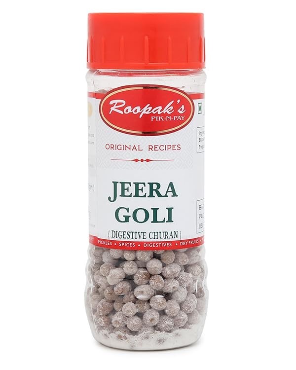 ROOPAK’S PIK-N-PAY Jeera Goli Mouth Freshener, Digestive,After-Meal,| 125G