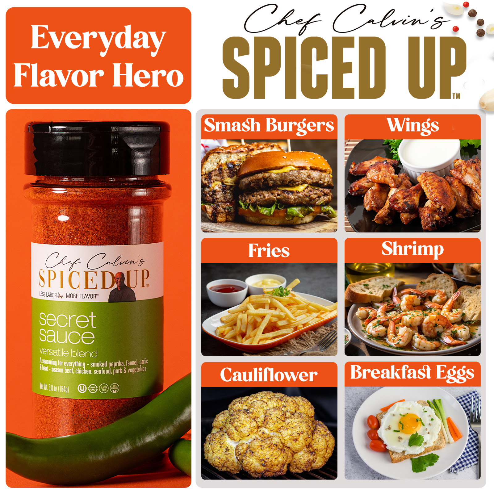 Secret Sauce & Asian Spice Seasoning | Kosher Cooking & Grilling Blend