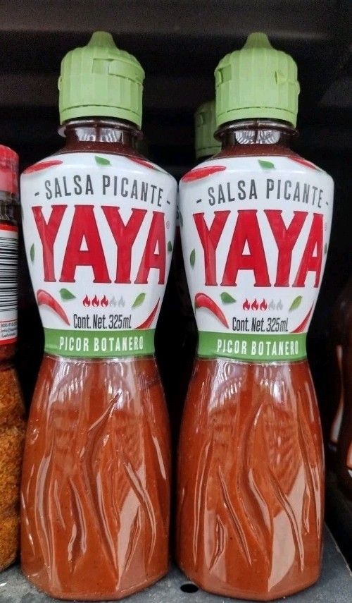 4X YAYA PICANTE SALSA ( SALSA BOTANERA ) – 4 BOTTLES OF 325g EACH – FREE SHIP