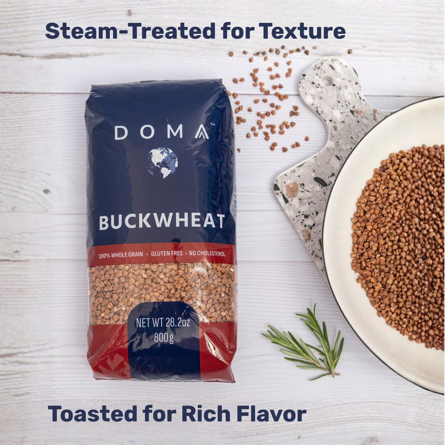 Hulled Toasted Buckwheat Groats (Kasha), Hearty, 3.52 Pound (Pack of 2)