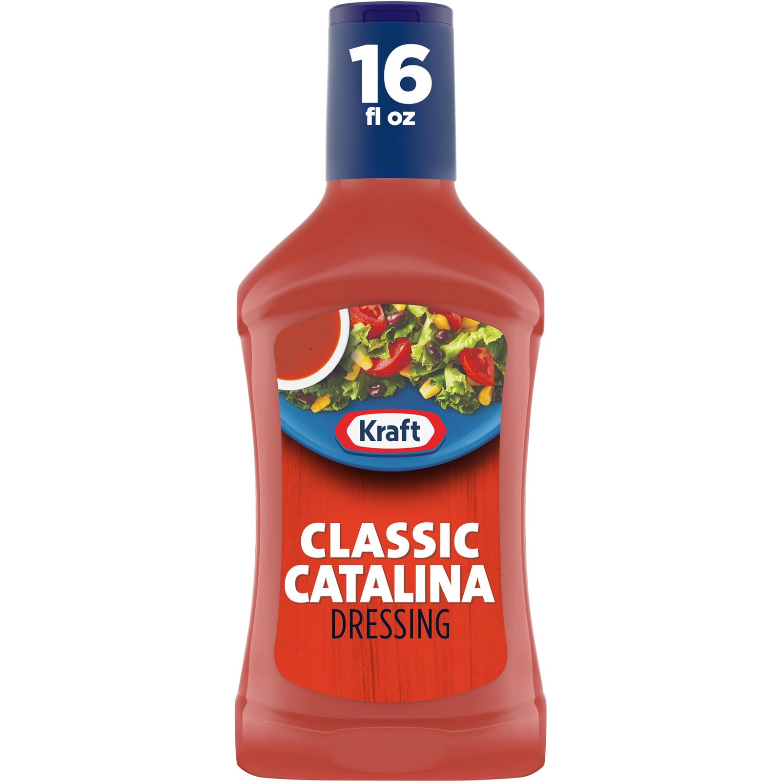 Kraft Classic Catalina Salad Dressing (16 fl oz Bottle) 16 Fl Oz (Pack of 1)
