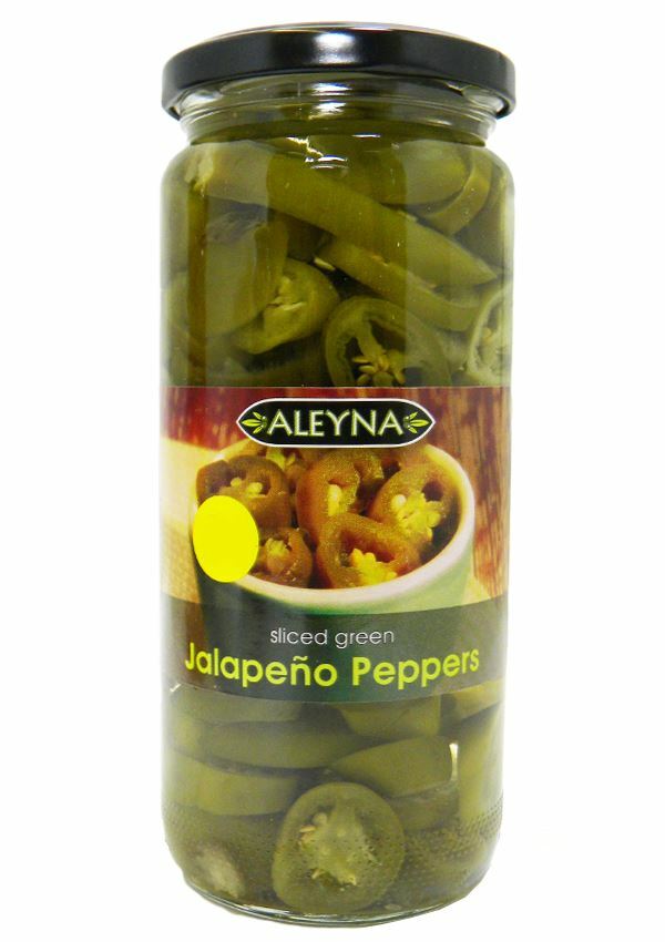 Aleyna – Sliced Green Jalapenos – 480g (Pack of 2)