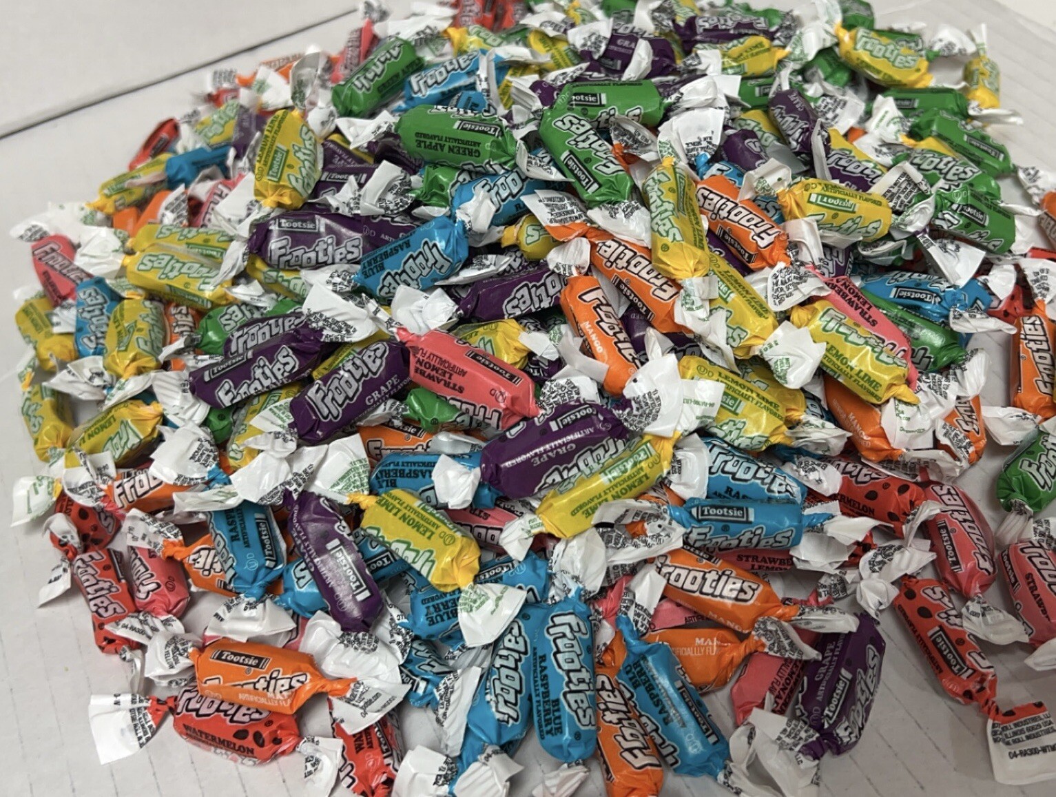 Frooties FLAVOR MIX Fruit Flavored Chewy Candy 2.5 Pounds Bulk FREE SHIPPING