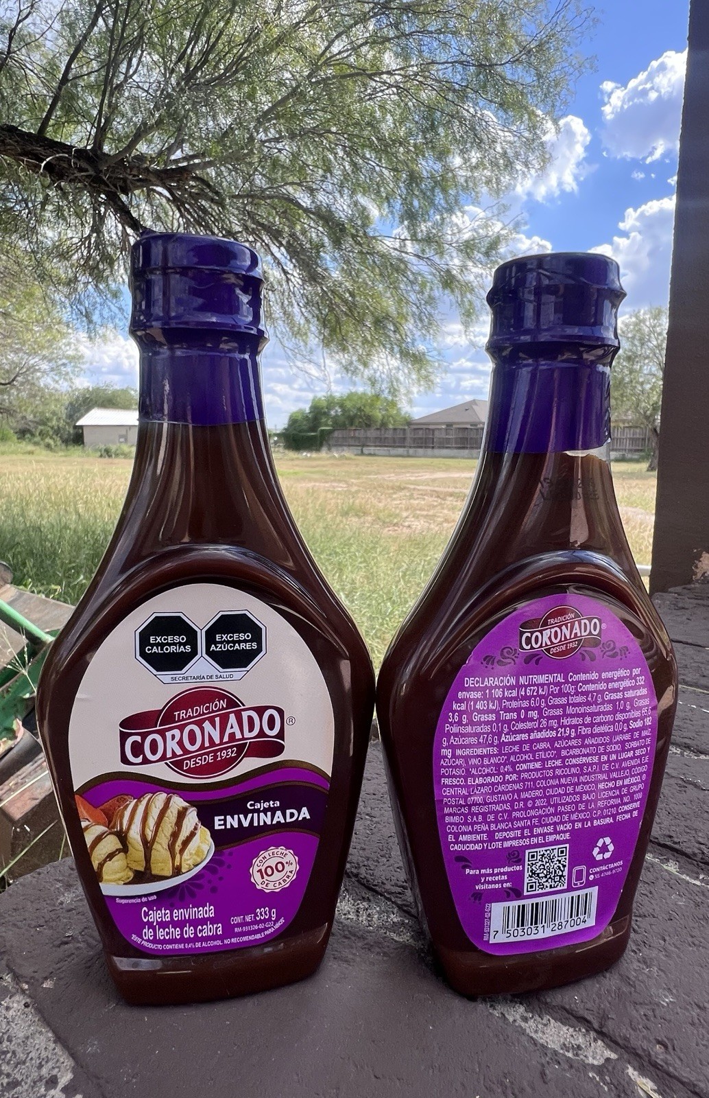 2 X CORONADO CAJETA ENVINADA 333g