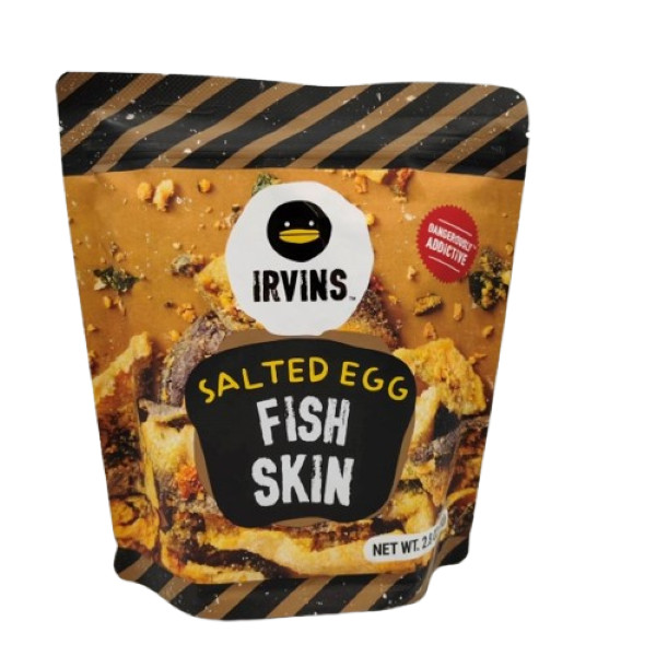3× Irvin’s Salted Egg Yolk Fish Skin (80g) each