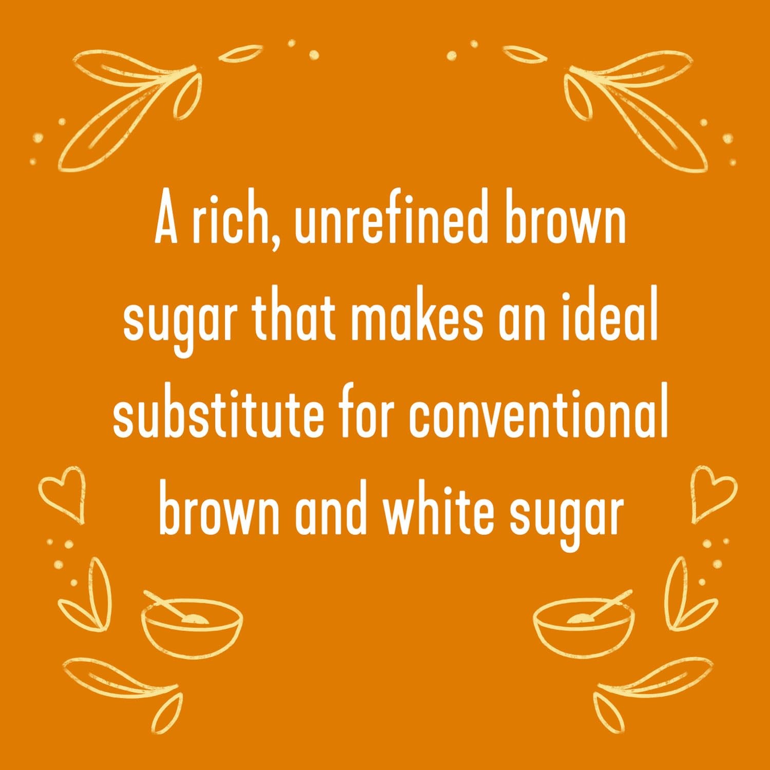Organic Coconut Sugar 16oz Baking Sweetener Non GMO Gluten Free Vegan Sauces
