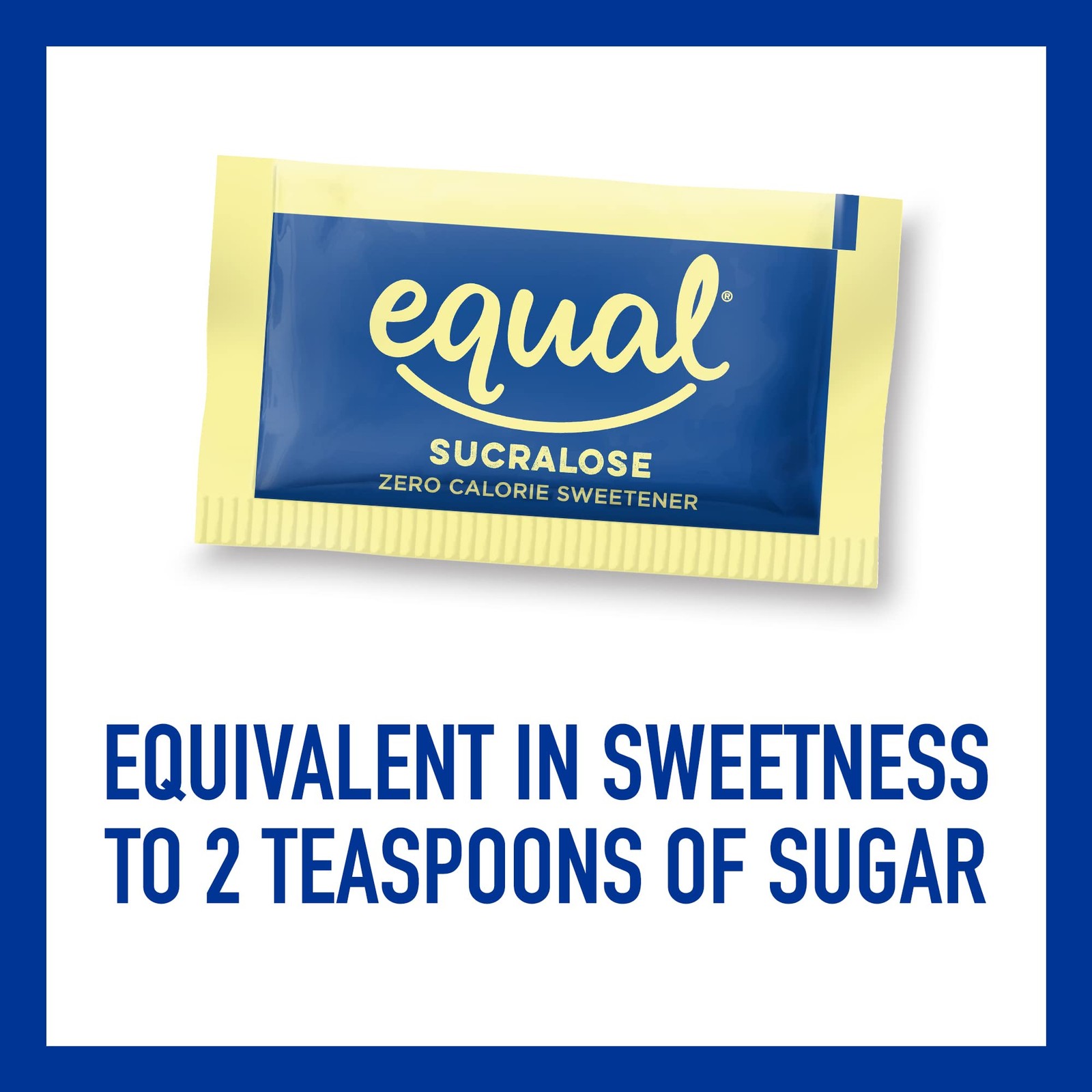 EQUAL Yellow Zero Calorie Sweetener, Sucralose Sugar 3.5 Ounce (Pack of 1)