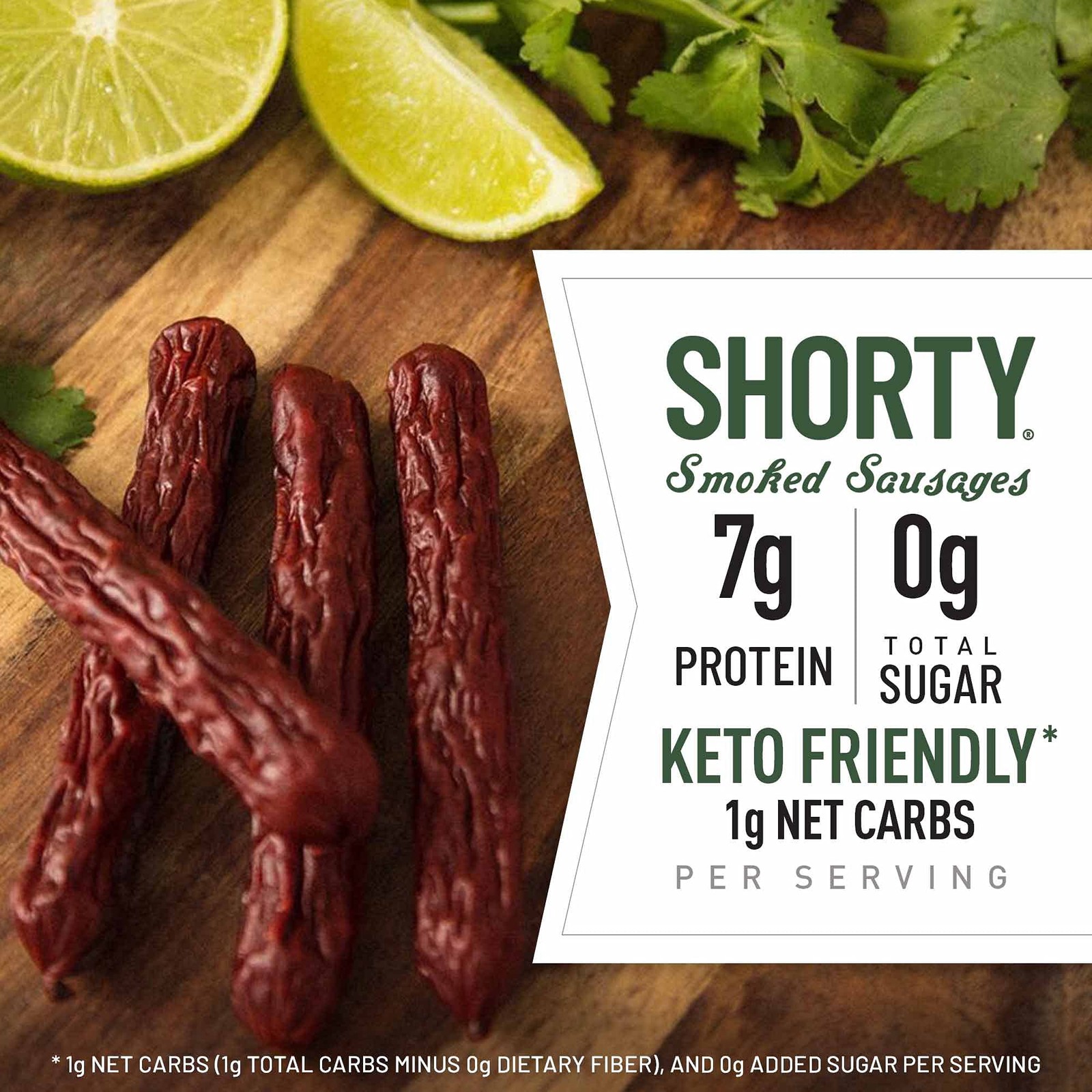 Duke’s Pork Chorizo & Lime Smoked Shorty Sausages, 7g 5 Ounce (Pack of 1)
