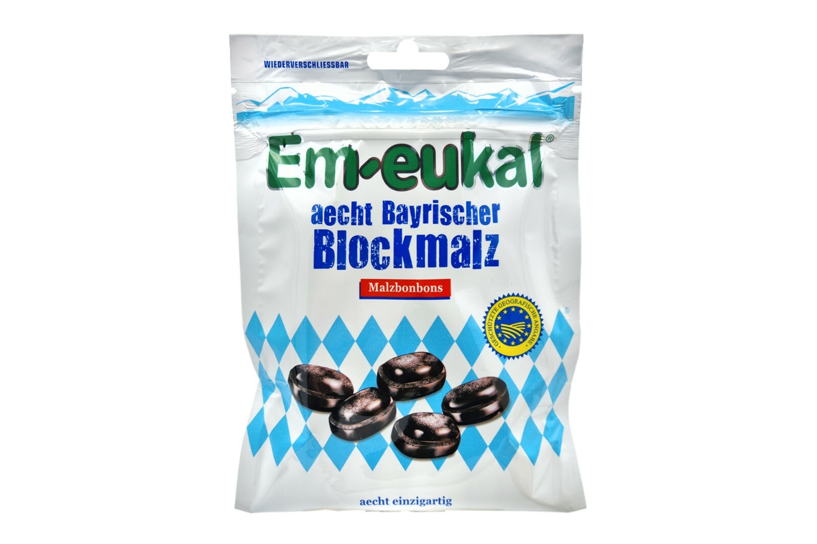 4x bags Em-eukal aecht Bayrischer Blockmalz candy 🍬 400g / 0.9 lbs ✈ TRACKED