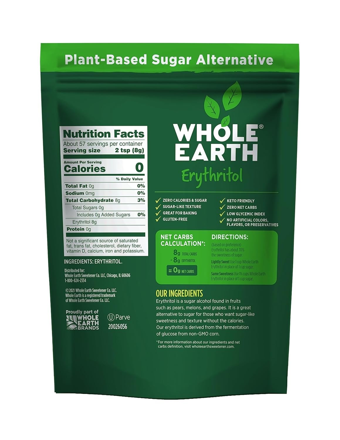 Sweetener Co. 100% Erythritol Sweetener Keto Sweetener, Natural Sugar Alterna…