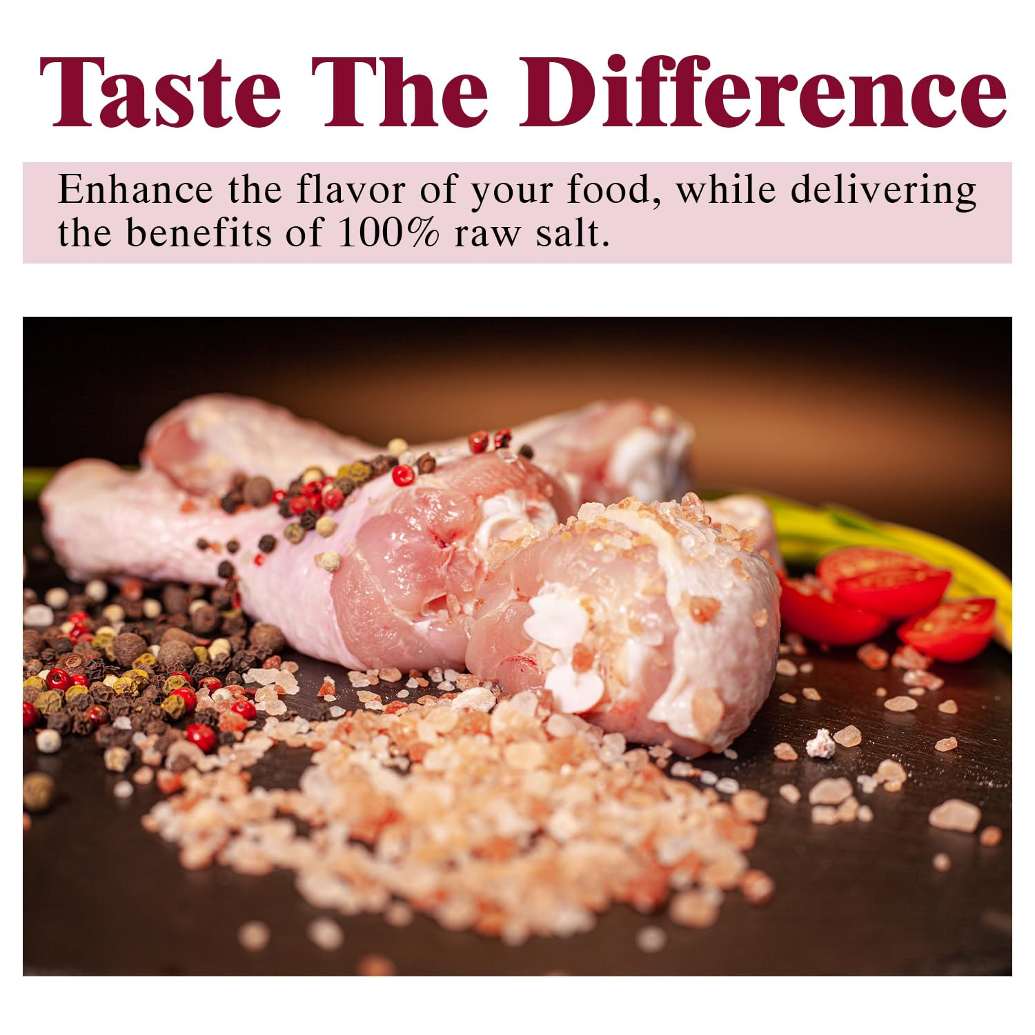 Pink Himalayan Salt Coarse Grain, 5 Lbs Plastic Jar – Pure, Natural, Kosher, Min