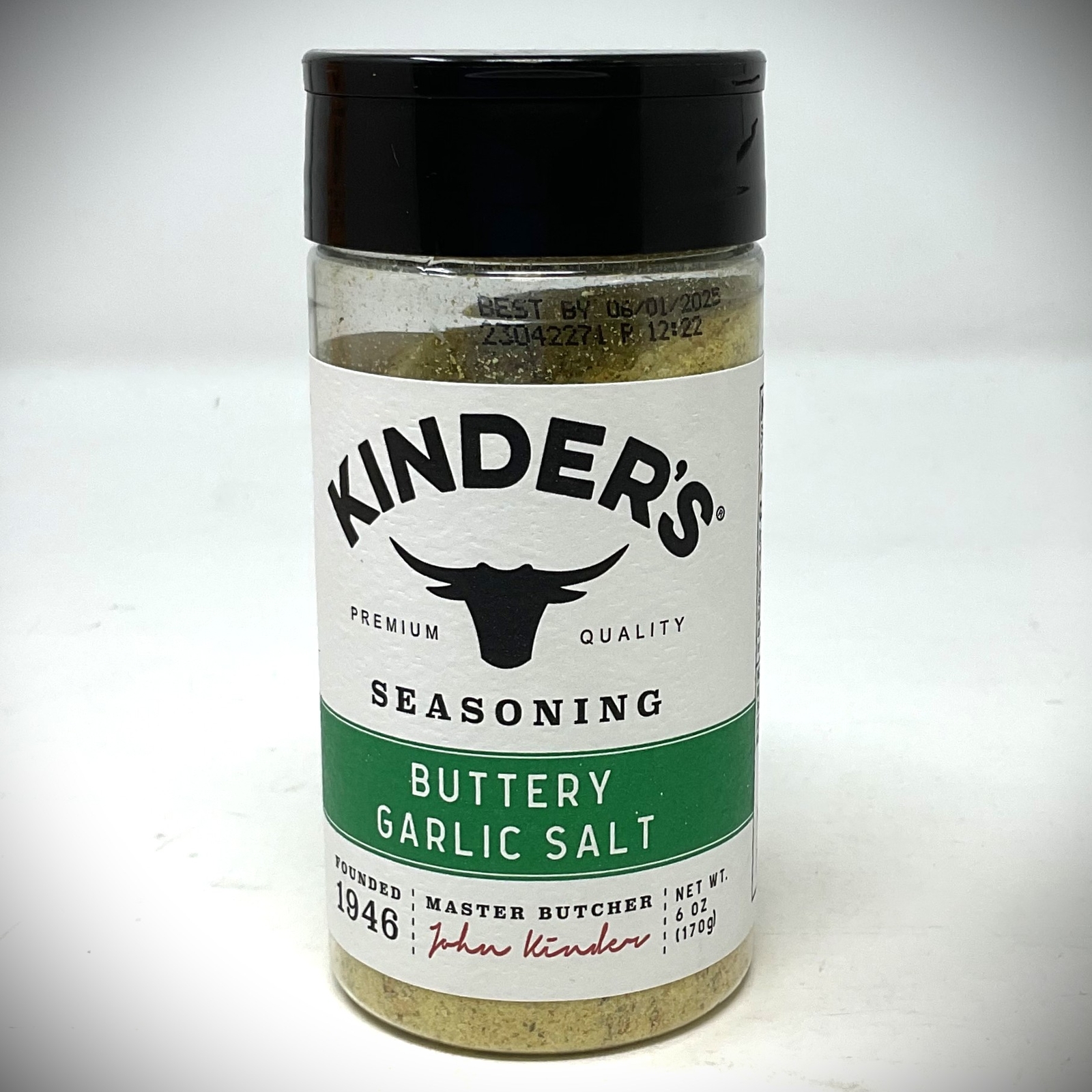 Kinder’s Buttery Garlic Salt Seasoning, 6 oz