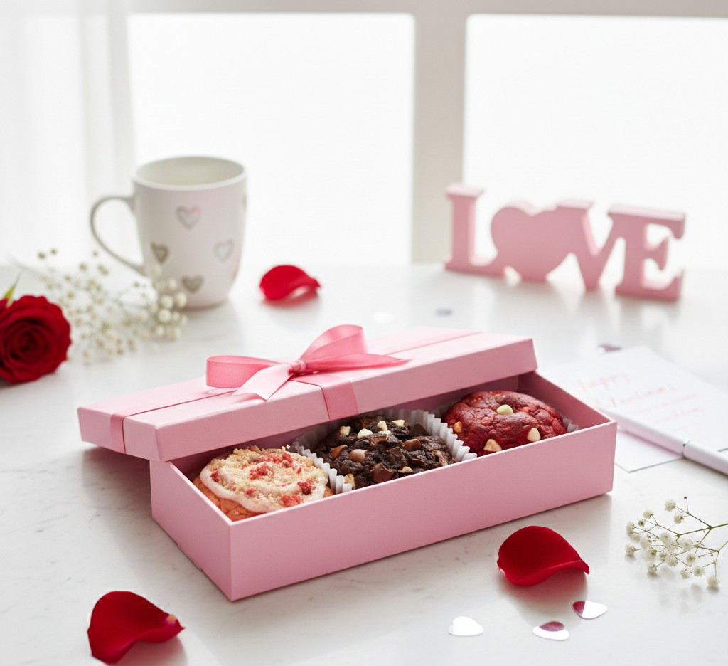 CJ’s Confections Homemade Gourmet Red Velvet Cookies