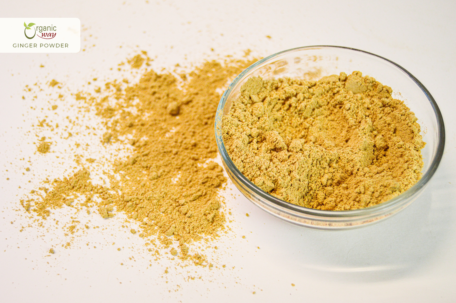 Organic Way Ginger Root Powder – Organic, Kosher & USDA Certified (1/2LBS / 8Oz)