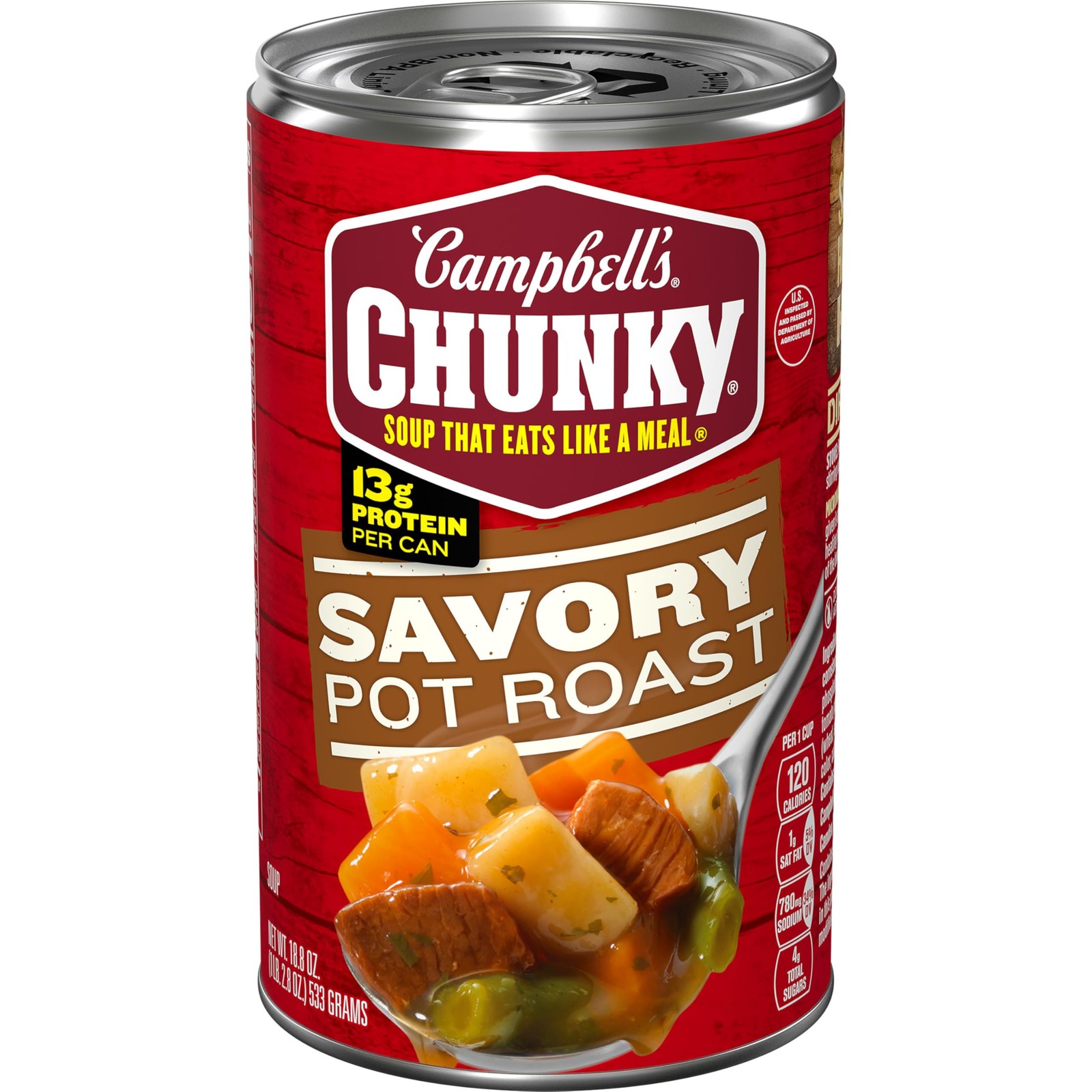 Campbell’s Chunky Soup, Savory Pot Roast 18.8 oz Ounce (Pack of 1)