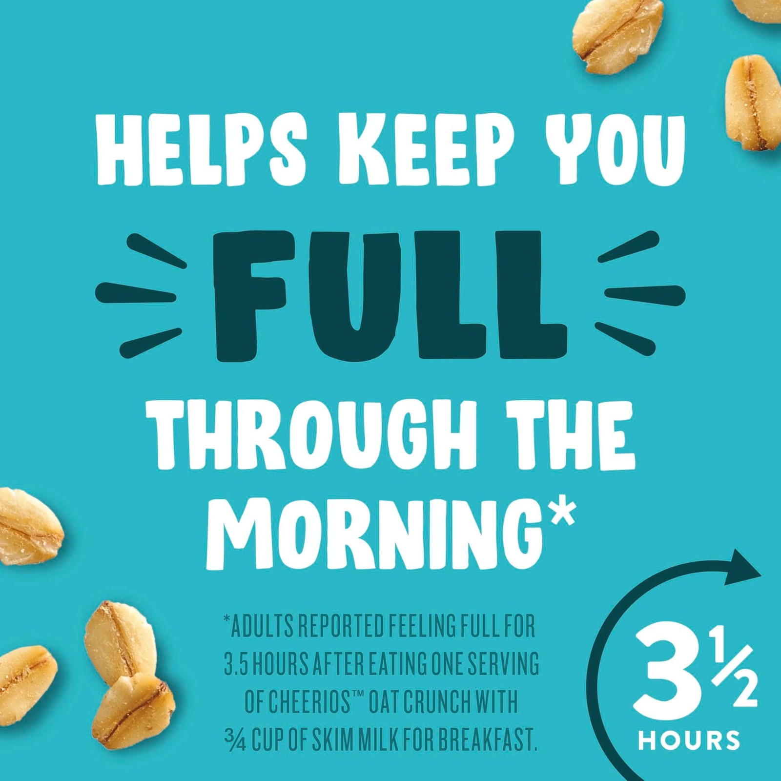 Cheerios Oat Crunch Oats ‘N Honey Breakfast Cereal, Made 24 Ounce (Pack of 1)