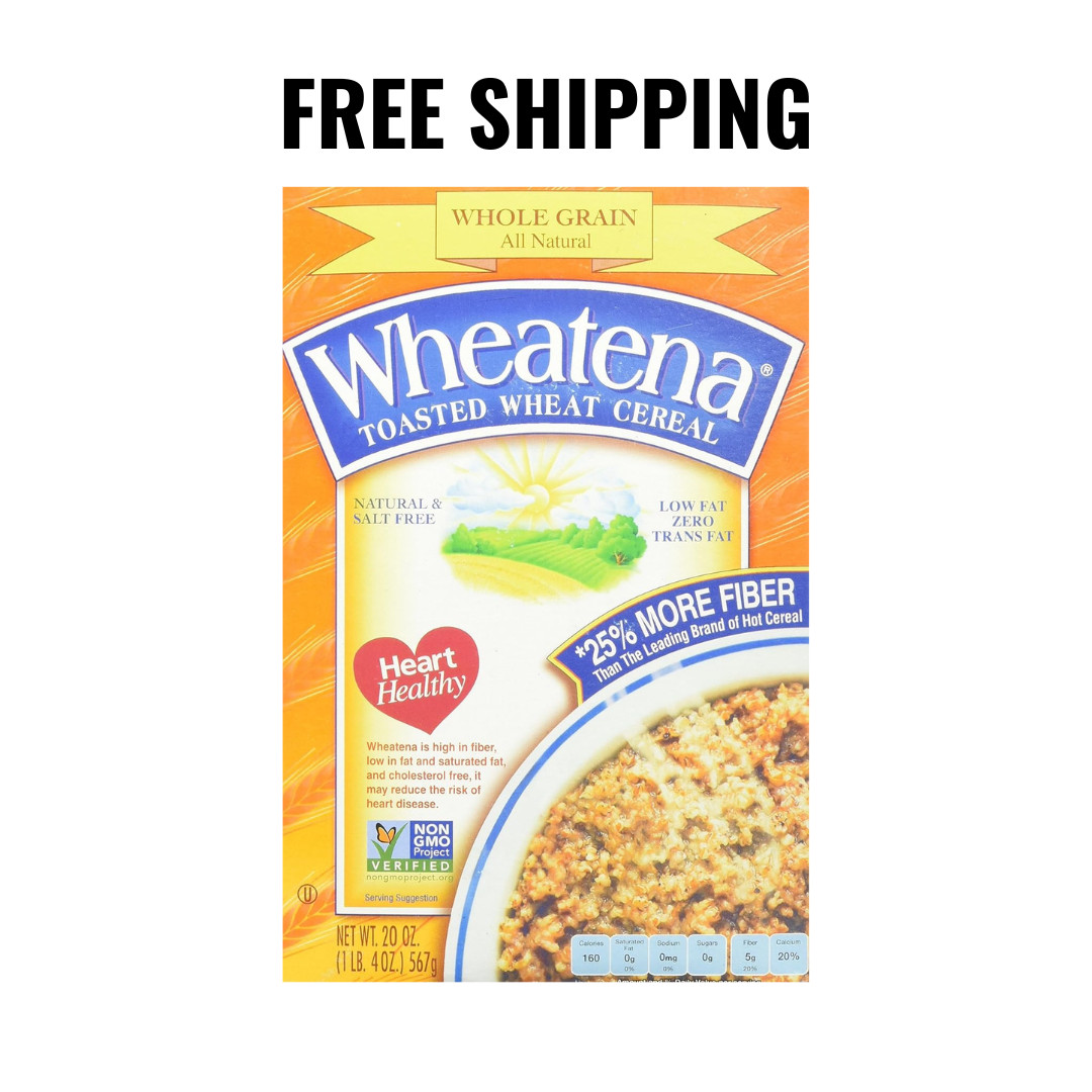 Wheatena Toasted Crushed Whole Wheat Cereal, 20 Oz Box