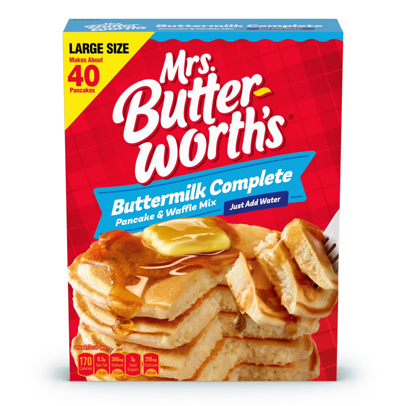 Mrs. Butterworth’s Buttermilk Complete Pancake & Waffle Mix, 32 oz