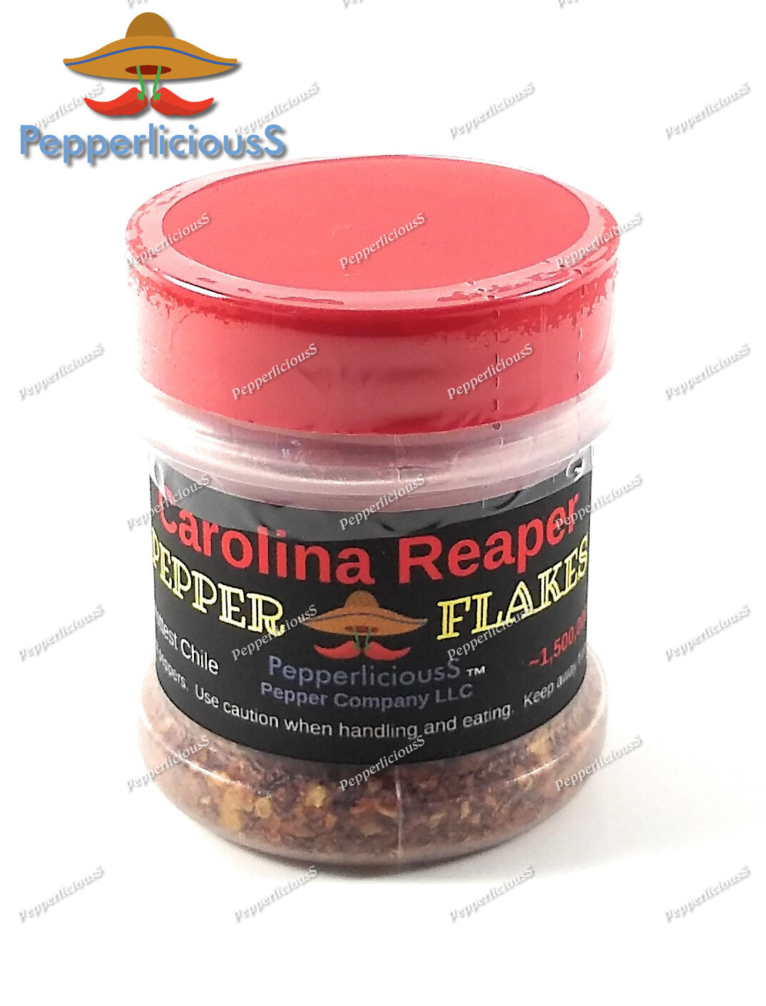 CAROLINA REAPER PEPPER FLAKES – WORLDS HOTTEST CHILE – Super Hot – 1/2oz / 14.2g