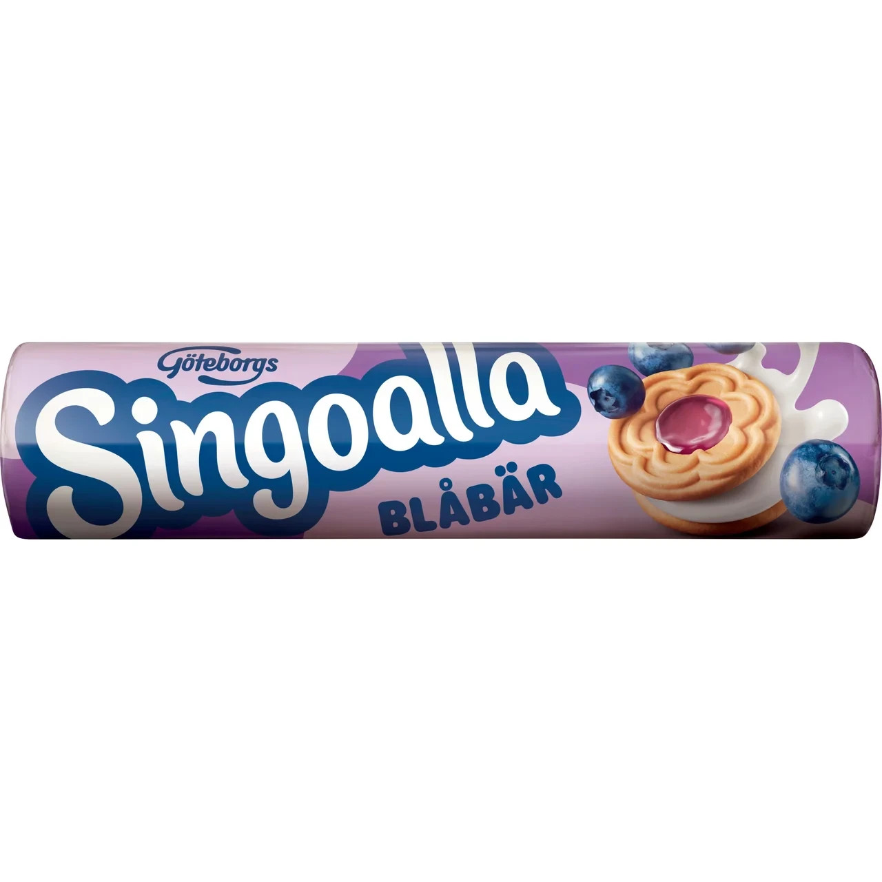 3x Singoalla Blueberry Cookies 190g Göteborgs Swedish Biscuit Vegan No Palm Oil