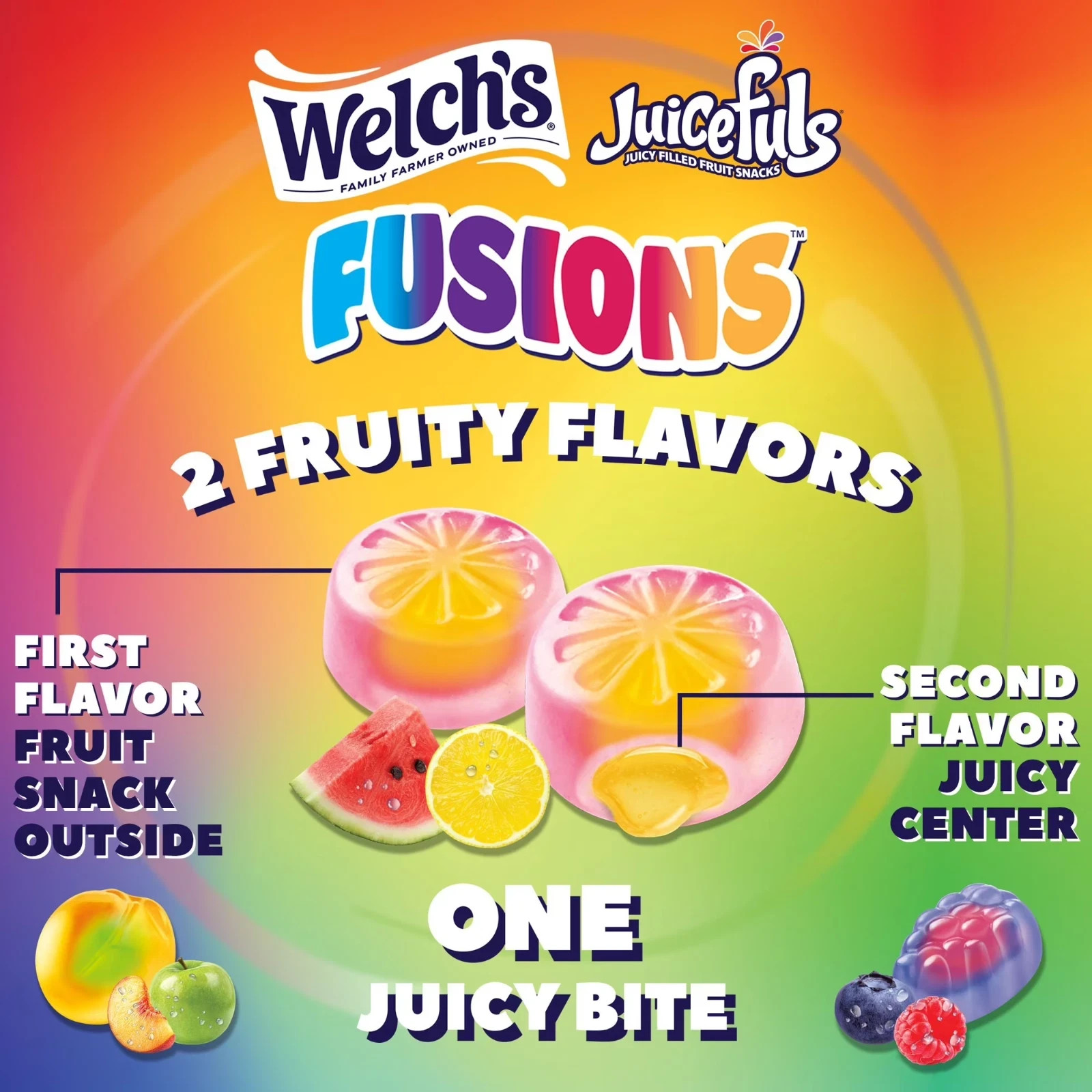 Welch’s Juicefuls Fusions Fruit Snacks, 0.8 oz., 42 pk.
