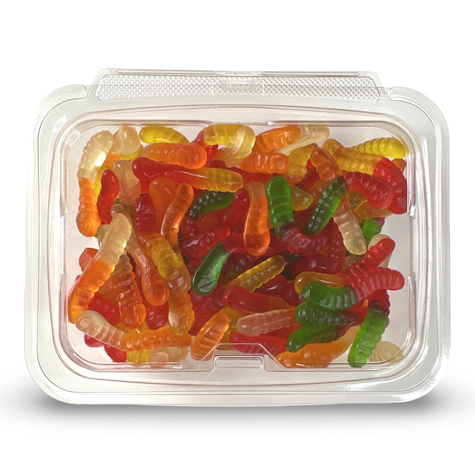 Fruity Flavorful Colorful Nostalgic Gummy Worms Candy, 1 Lb. Tub