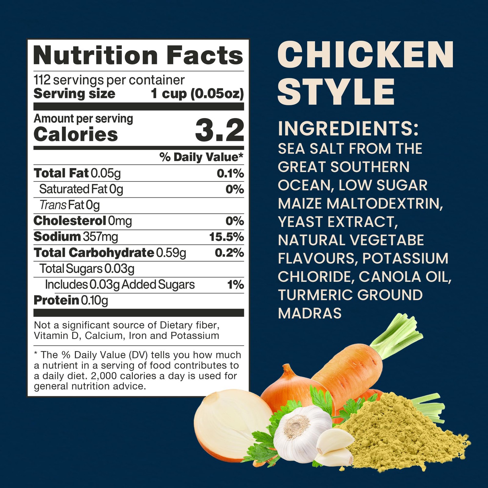 Massel Chicken Style Bouillon Powder – Gluten-Free, 5.9 Ounce (Pack of 1)