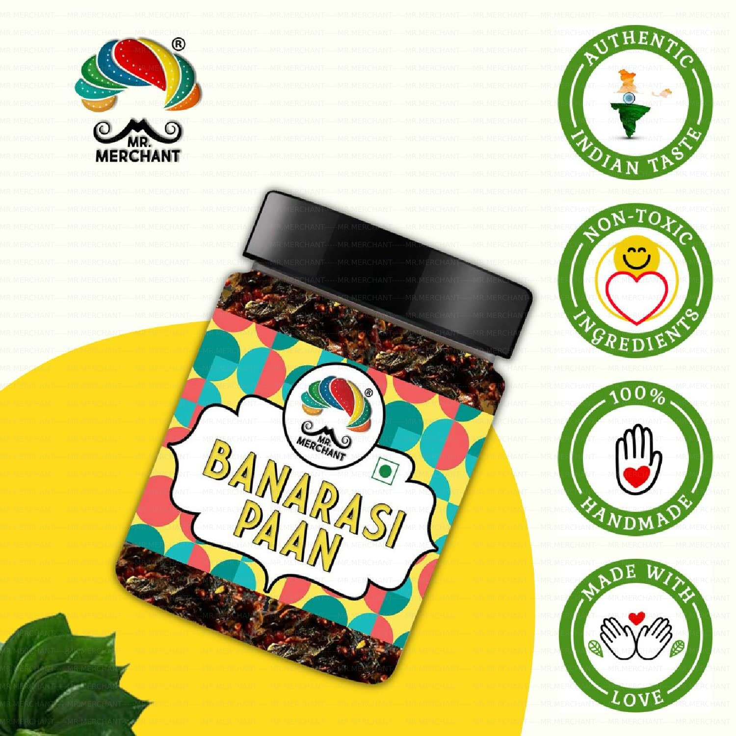 Mr. Merchant Banarasi Meetha Paan Mukhwas,Mouth Freshener, Digestive, 300gm