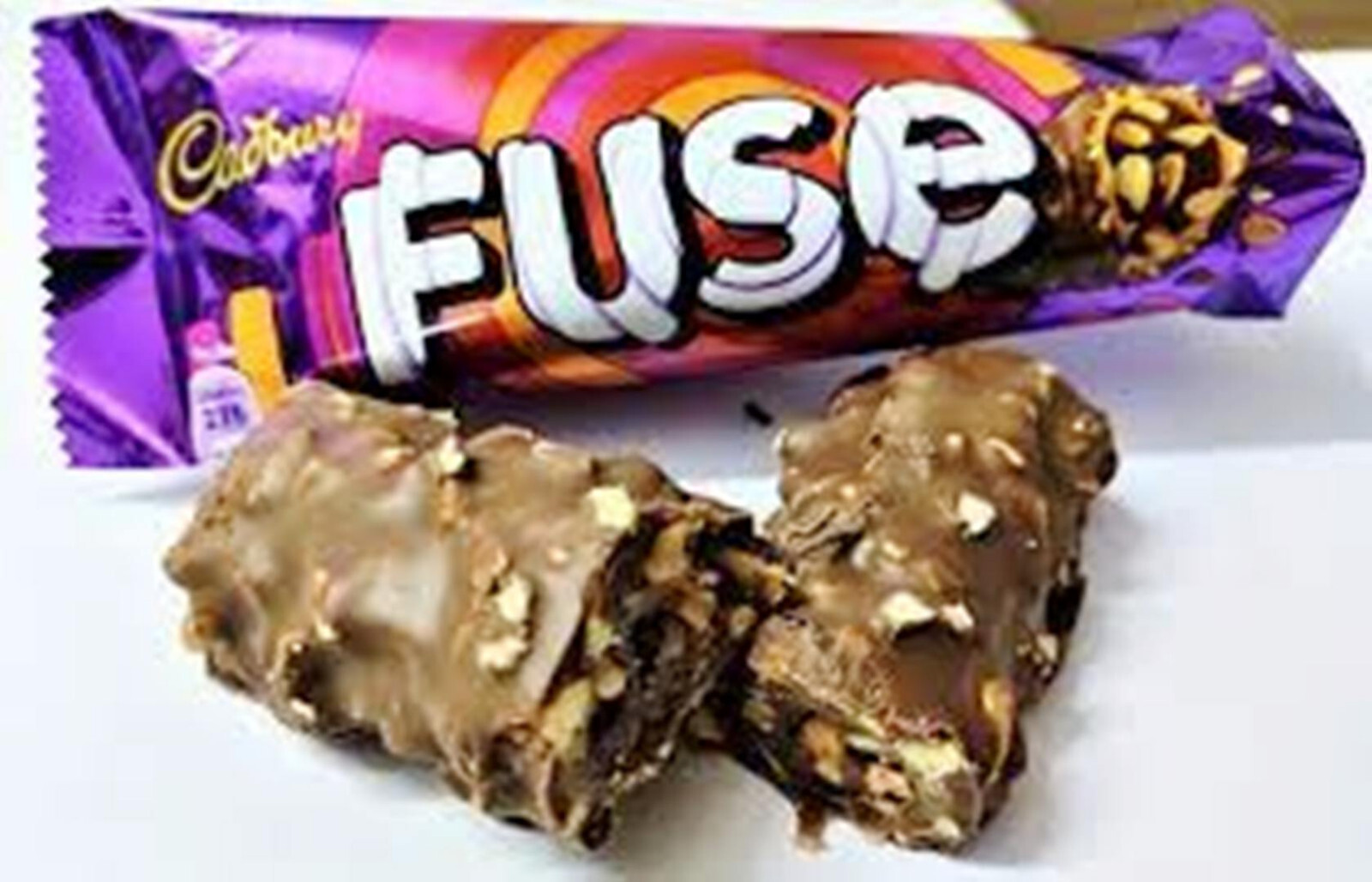 20x 22g Cadbury Fuse Chocolate Lot of 20 Free Shipping Worldwide