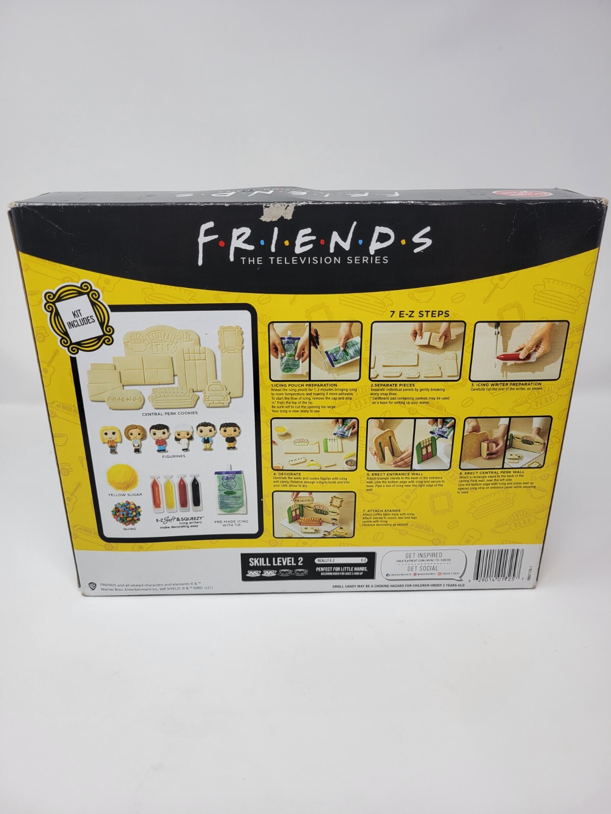 Friends TV Series Gingerbread House Kit Central Perk Cookie Decorating Christmas