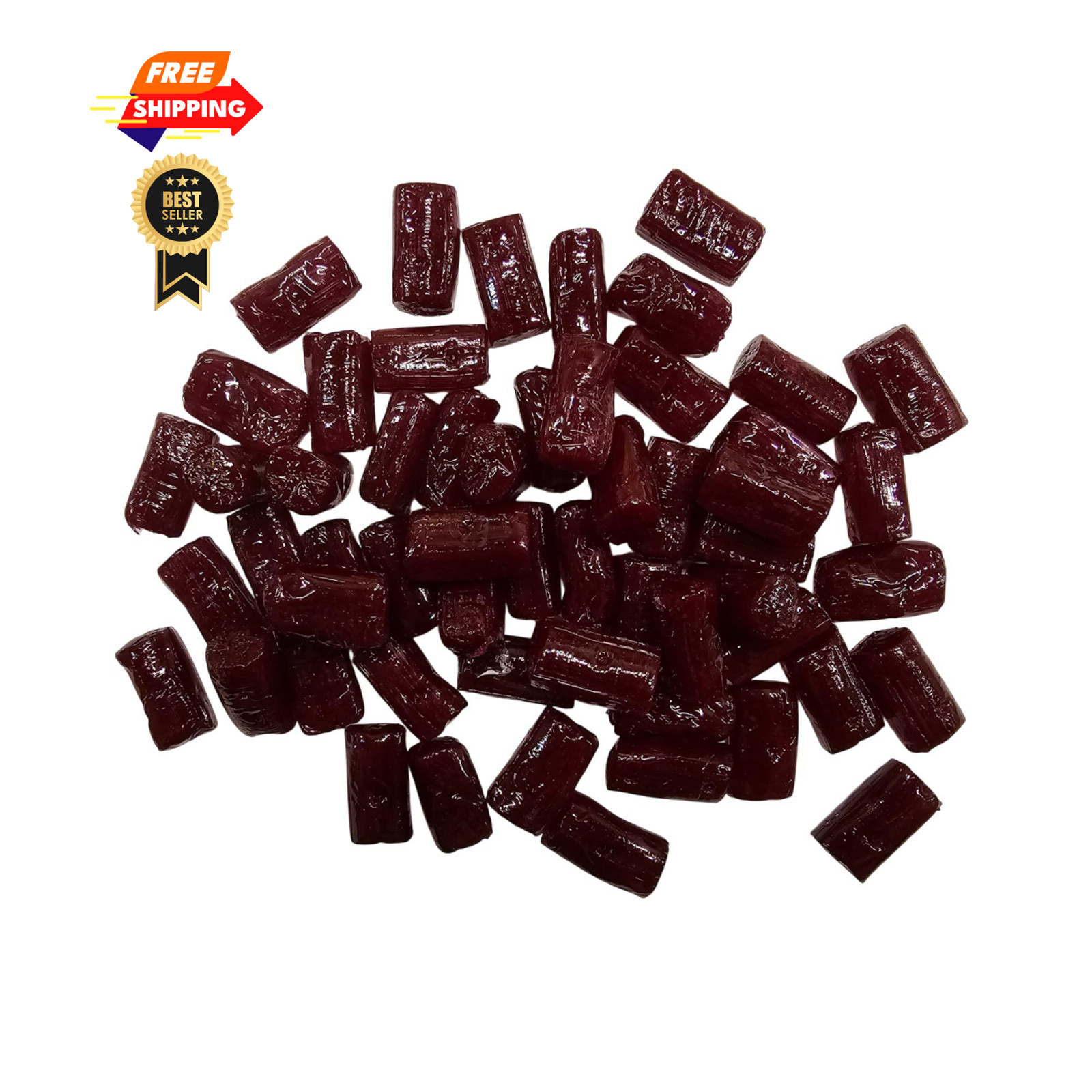 Bulk Grape Hard Candy Bag 1.5 lbs – Made from 24 Ounce (Pack of 1), Blue