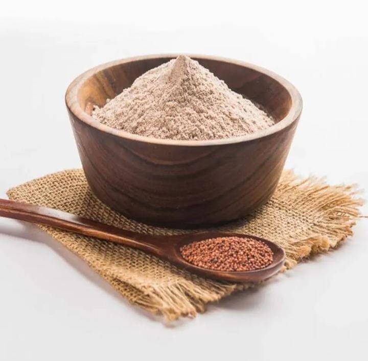 Organic Pure Natural, 100% Finger Millet Powder .Kurakkan Flour 400g Sri Lankan