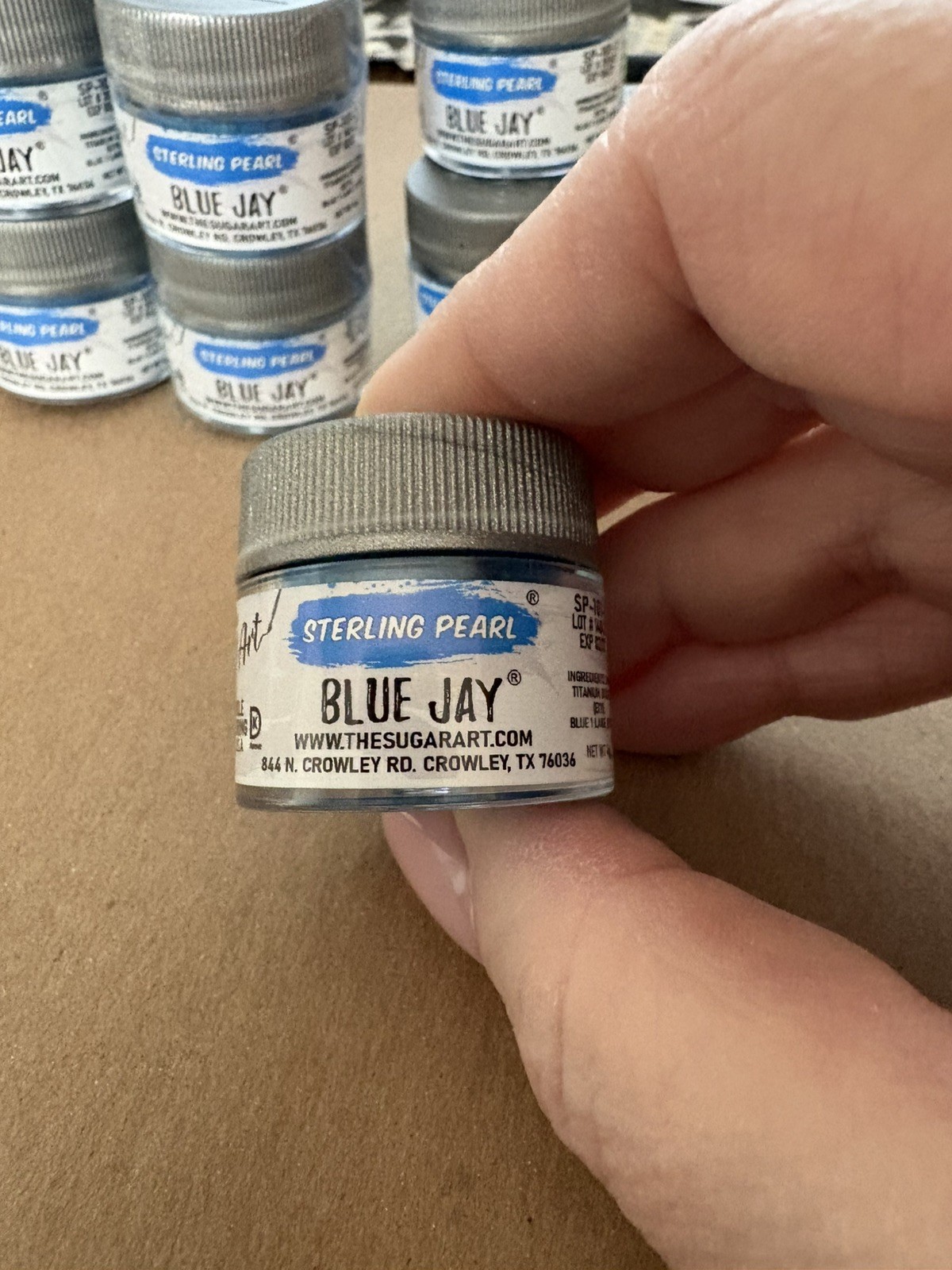 The Sugar Art – Sterling Pearl – Edible Shimmer Powder For Decorating Cakes C…