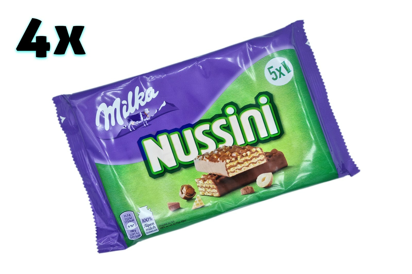 20x Milka Nussini hazelnut bars from Germany 🍬 630g | 1.39lbs ✈TRACKED SHIPPING