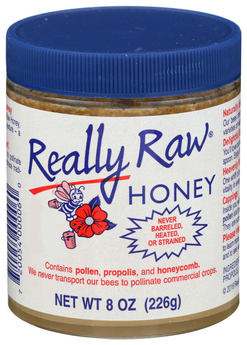 Really Raw Honey Honey Unheated And Unstrained 1 Each 8 Oz