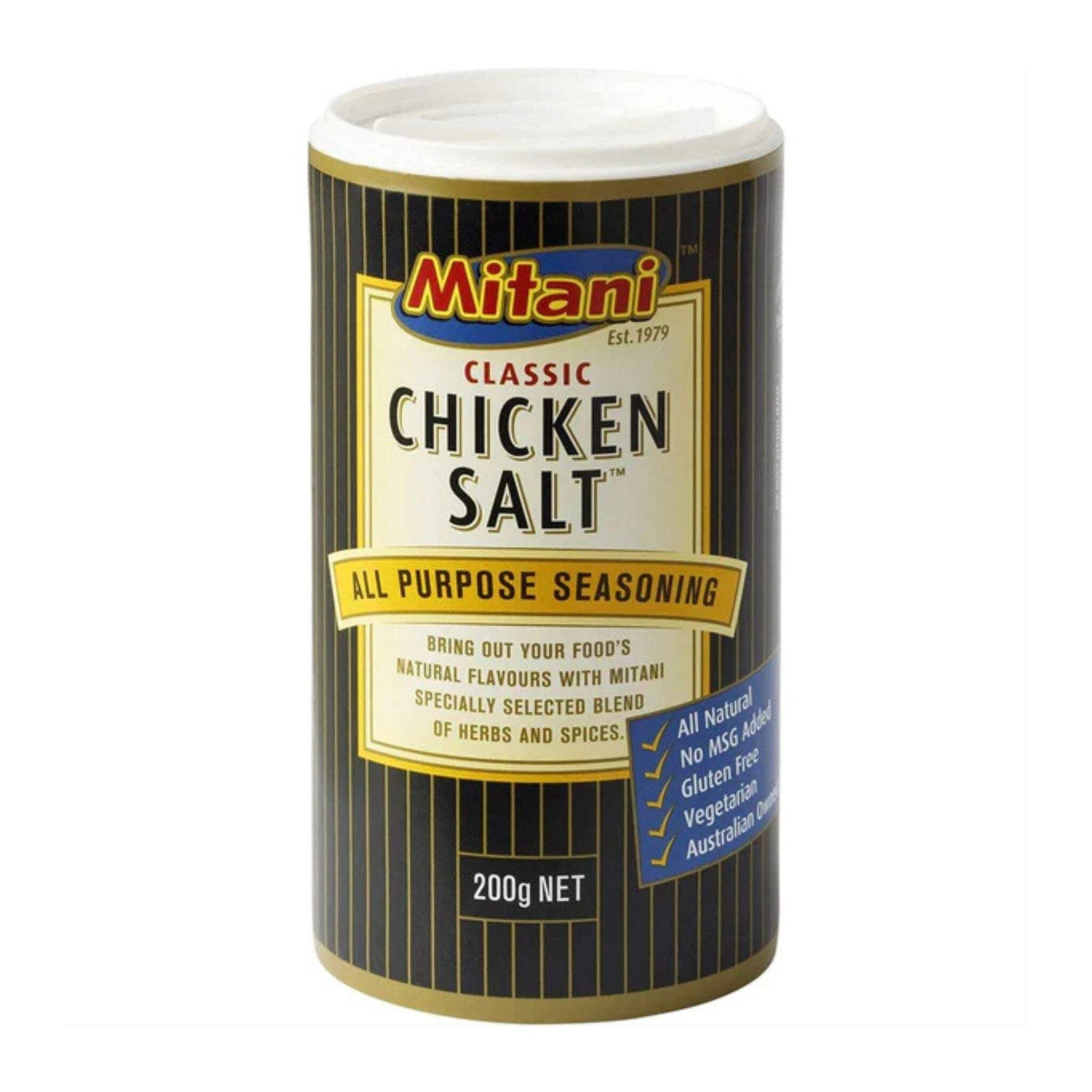 Mitani Classic Chicken Salt 200g Pack of 8 – Authentic Australian Seasoning