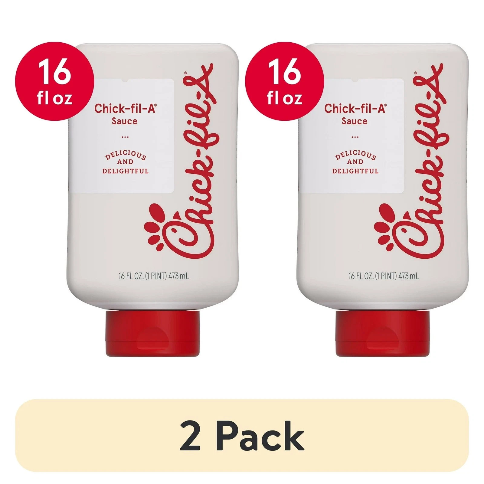 Chick-fil-A Dipping Sauce, 16 fl oz Squeeze Bottle (2 pack) FREE SHIPPING
