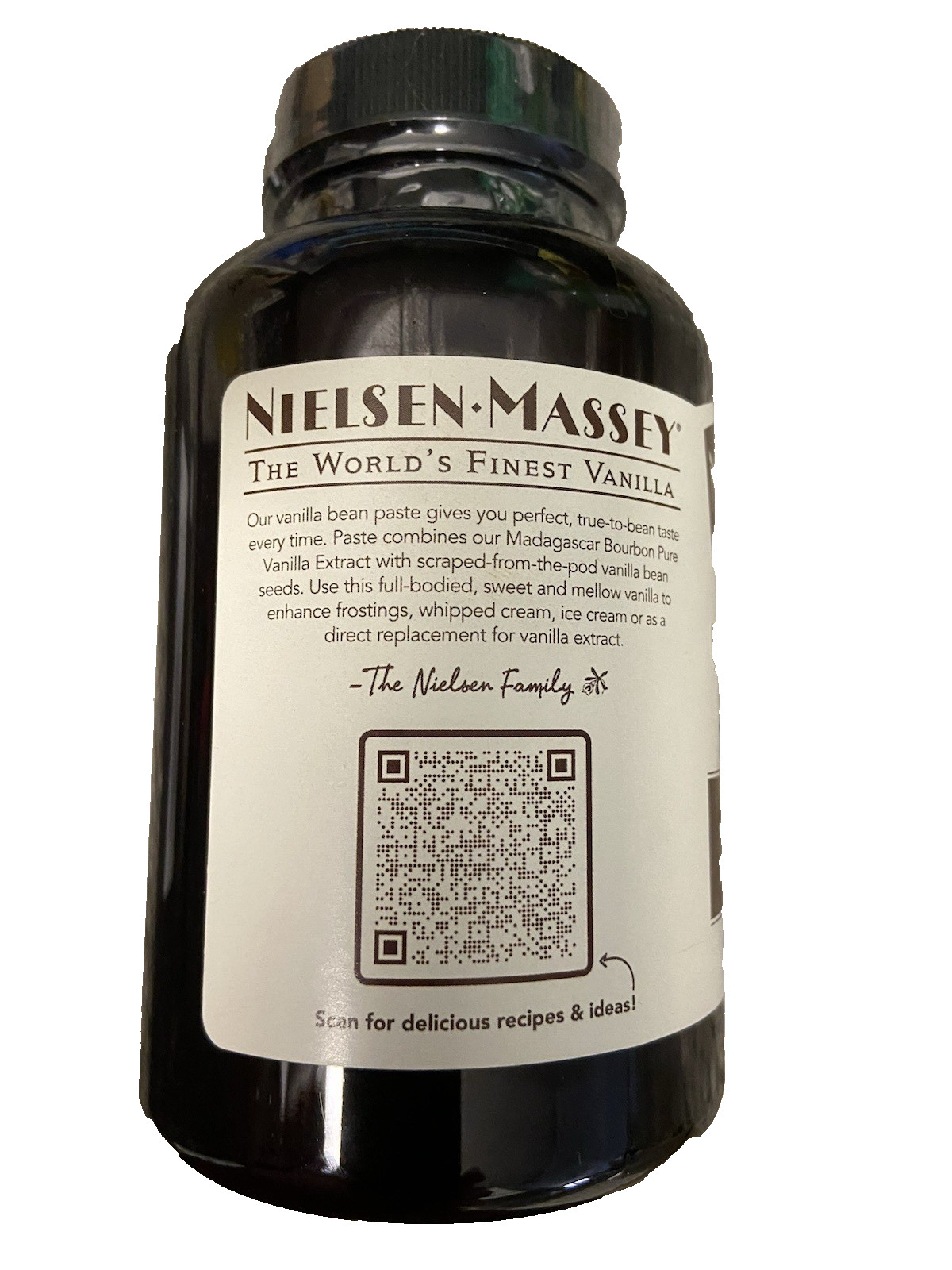 Nielsen-Massey Finest Quality Madagascar Bourbon Pure Vanilla Bean Past 10 FL OZ