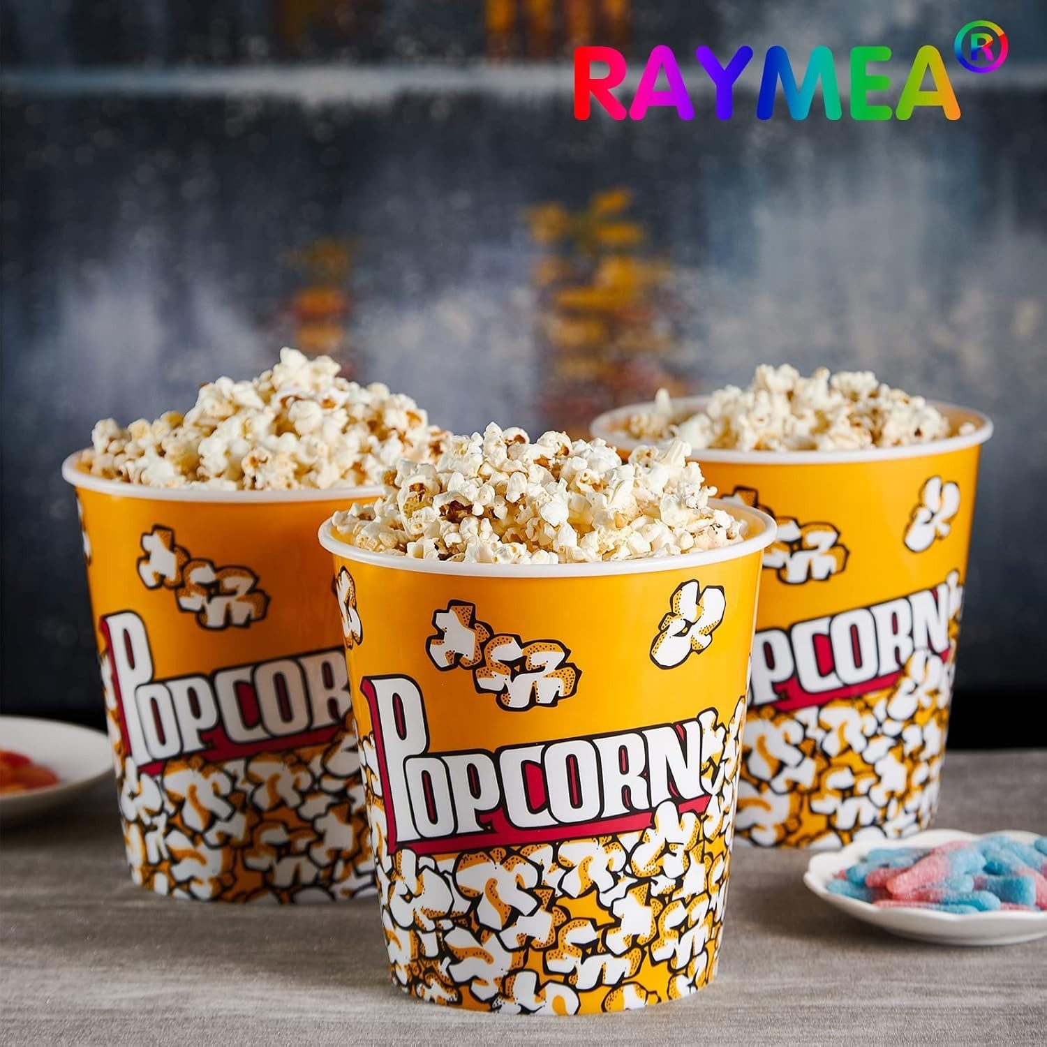 Quality Retro Popcorn Buckets – Reusable Snack Bowls for Celebrations