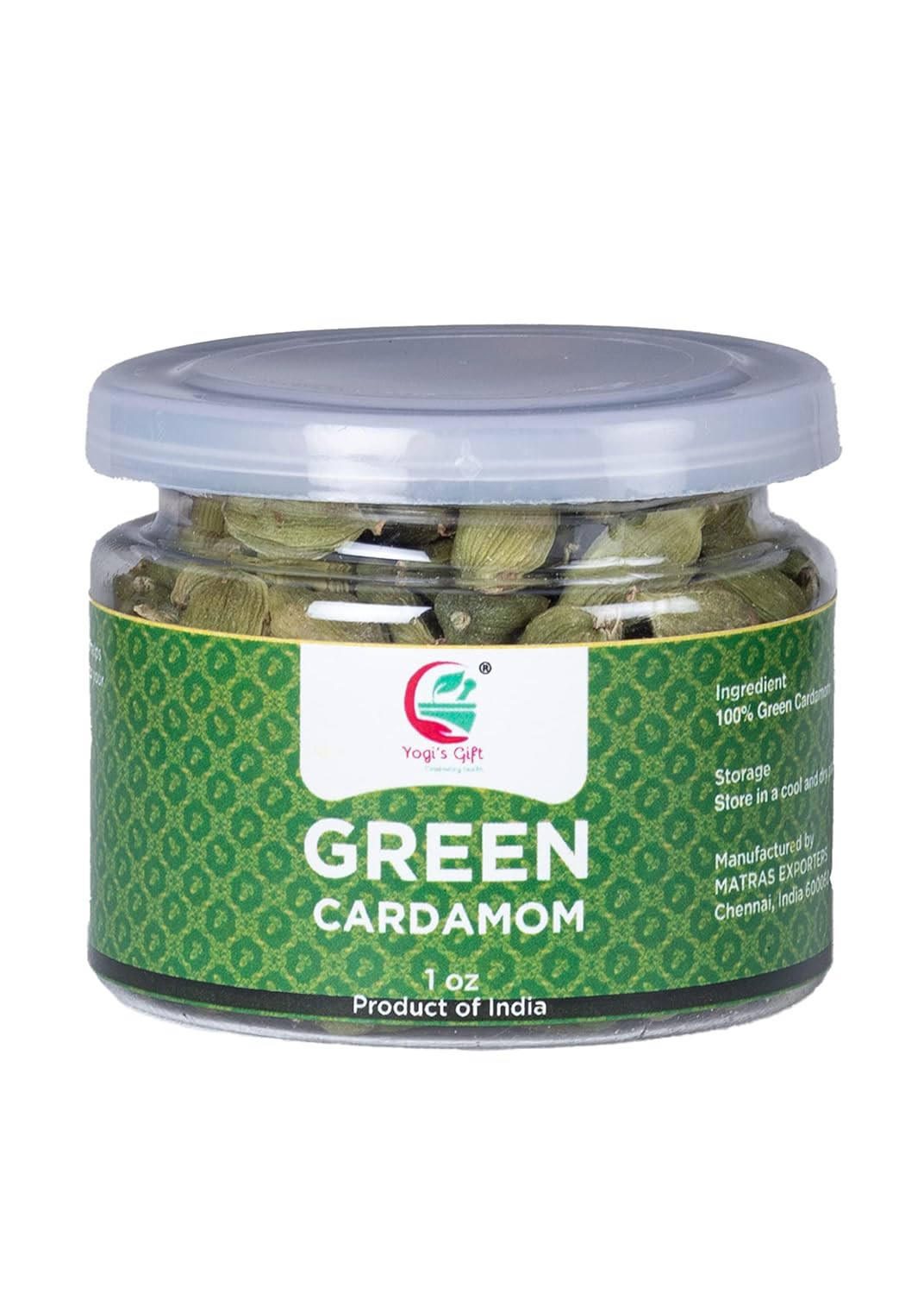 Indian GREEN CARDAMOM Pods Whole | 1 Oz | Flavourful Indian Spice | Semillas De