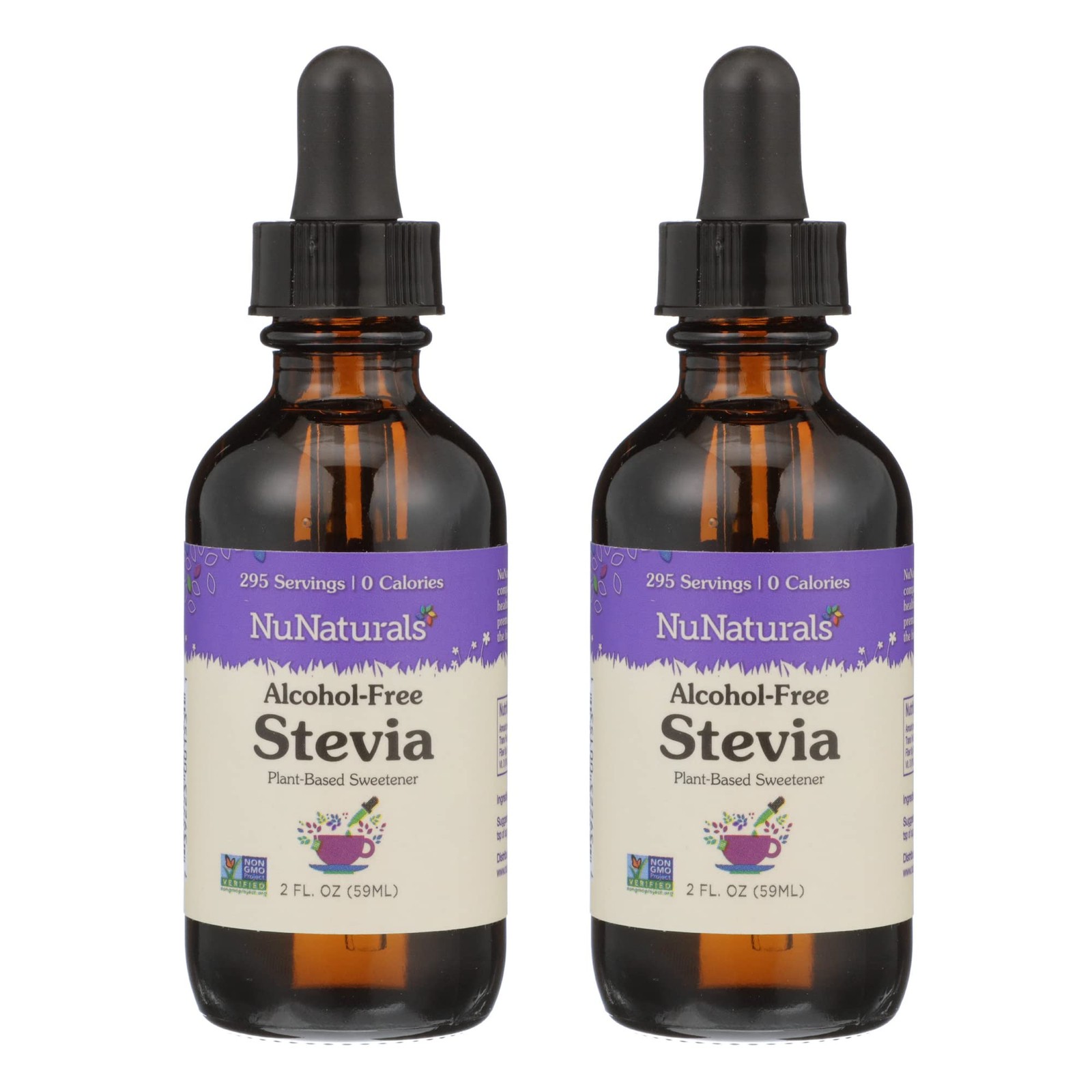 Liquid Stevia, Sugar-Free Sweetener, Plant-Based Sugar Substitute, Zero Calor…