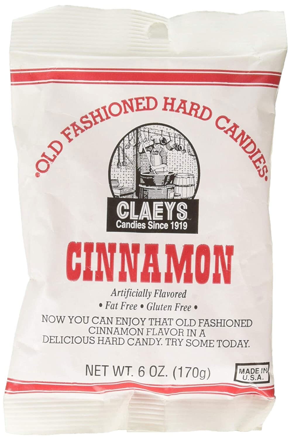 Claey’s Cinnamon Hard Candy – 6 oz