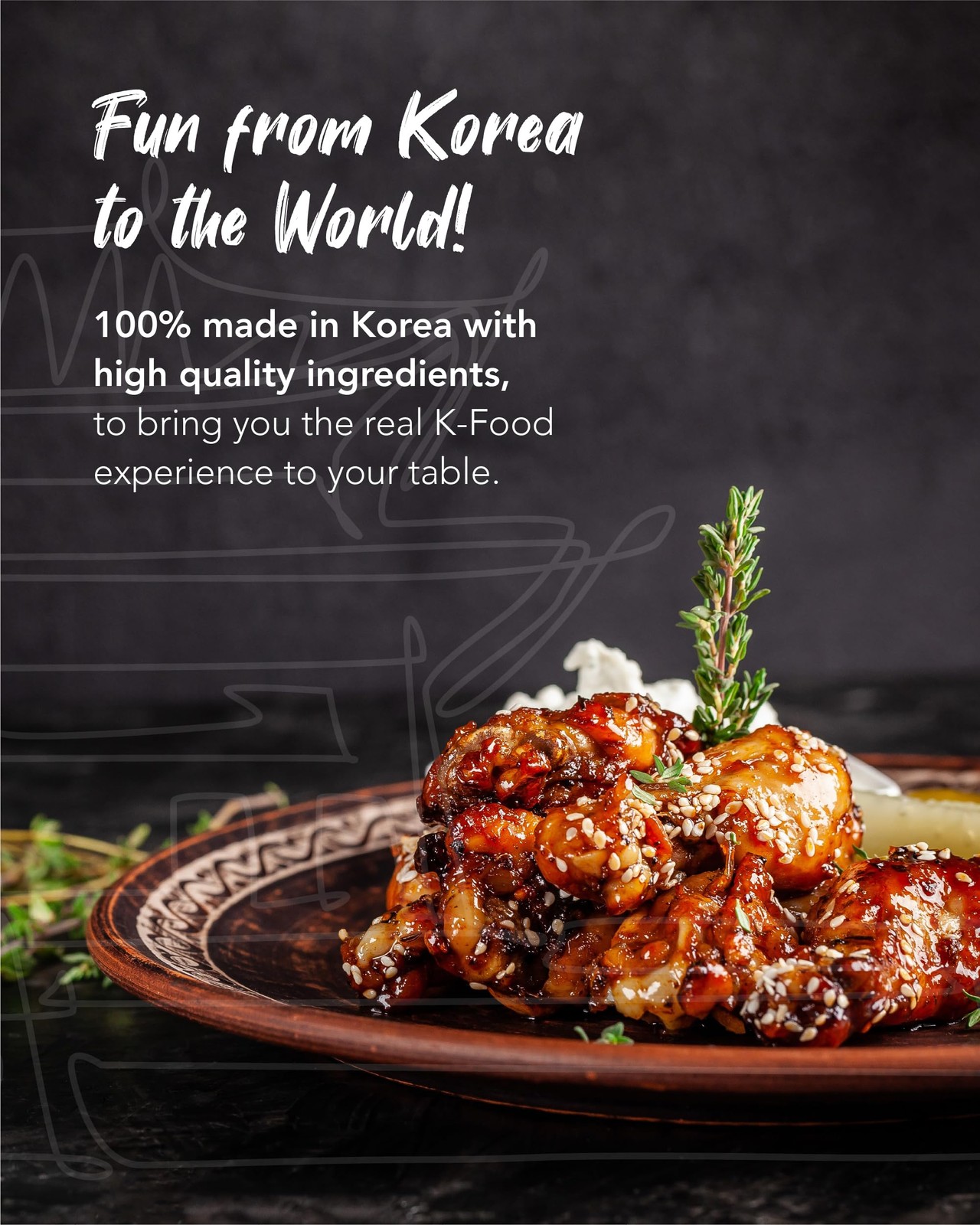 Garlic Soy Sauce (13.4 oz, Pack of 1) – Korean Authentic Garlic Flavored Swee…