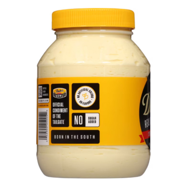 (2 PACK) Duke’s® Real Mayonnaise, 30 oz Jar, Smooth & Creamy Mayo