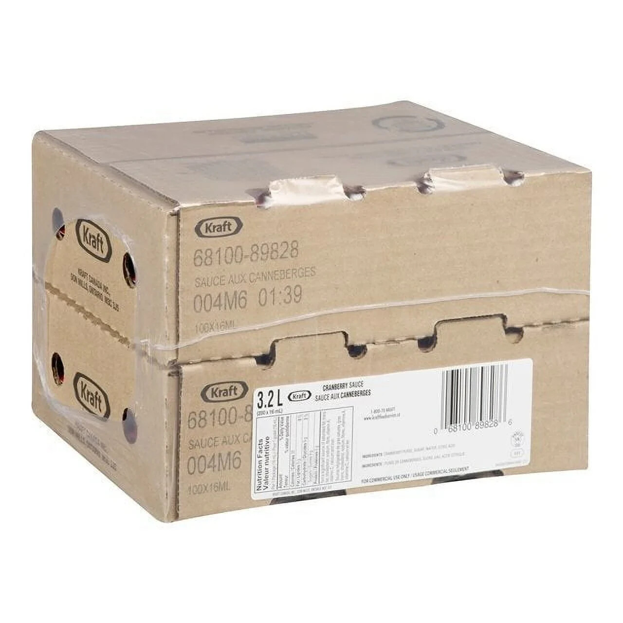 Kraft Cranberry Sauce Portion Pack, 16 ml / Unit, 200 Units / Case